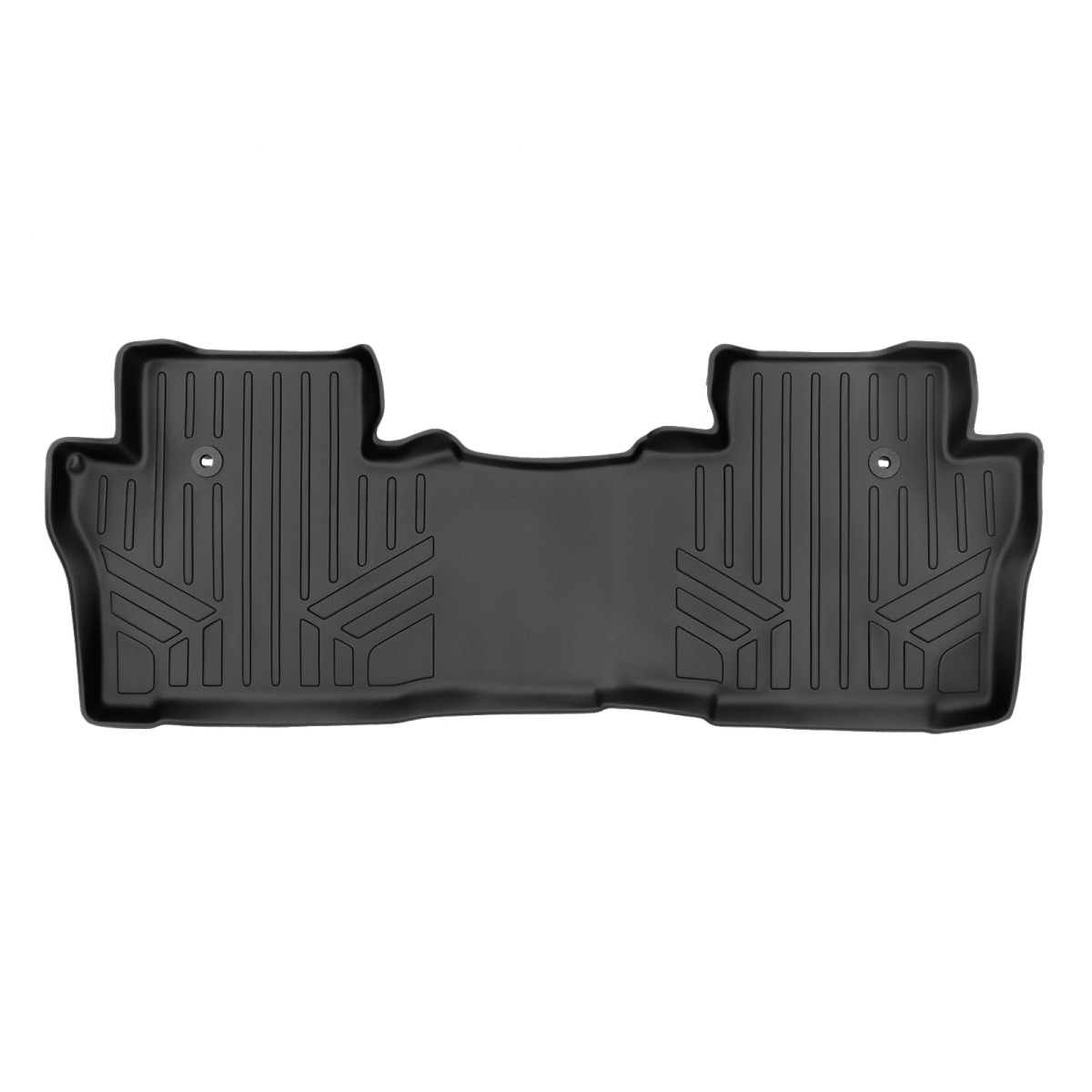 Custom Fit 2nd Row Floor Mats Liner for 2016-2021 Honda Pilot, Black