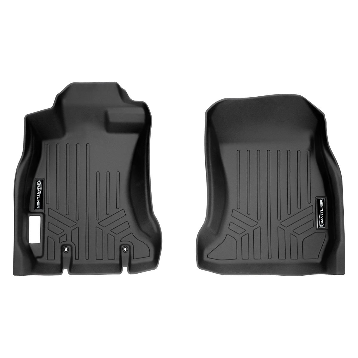 Custom Fit 1st Row Floor Mats Liner Set for 2013-2017 Subaru Crosstrek, Black