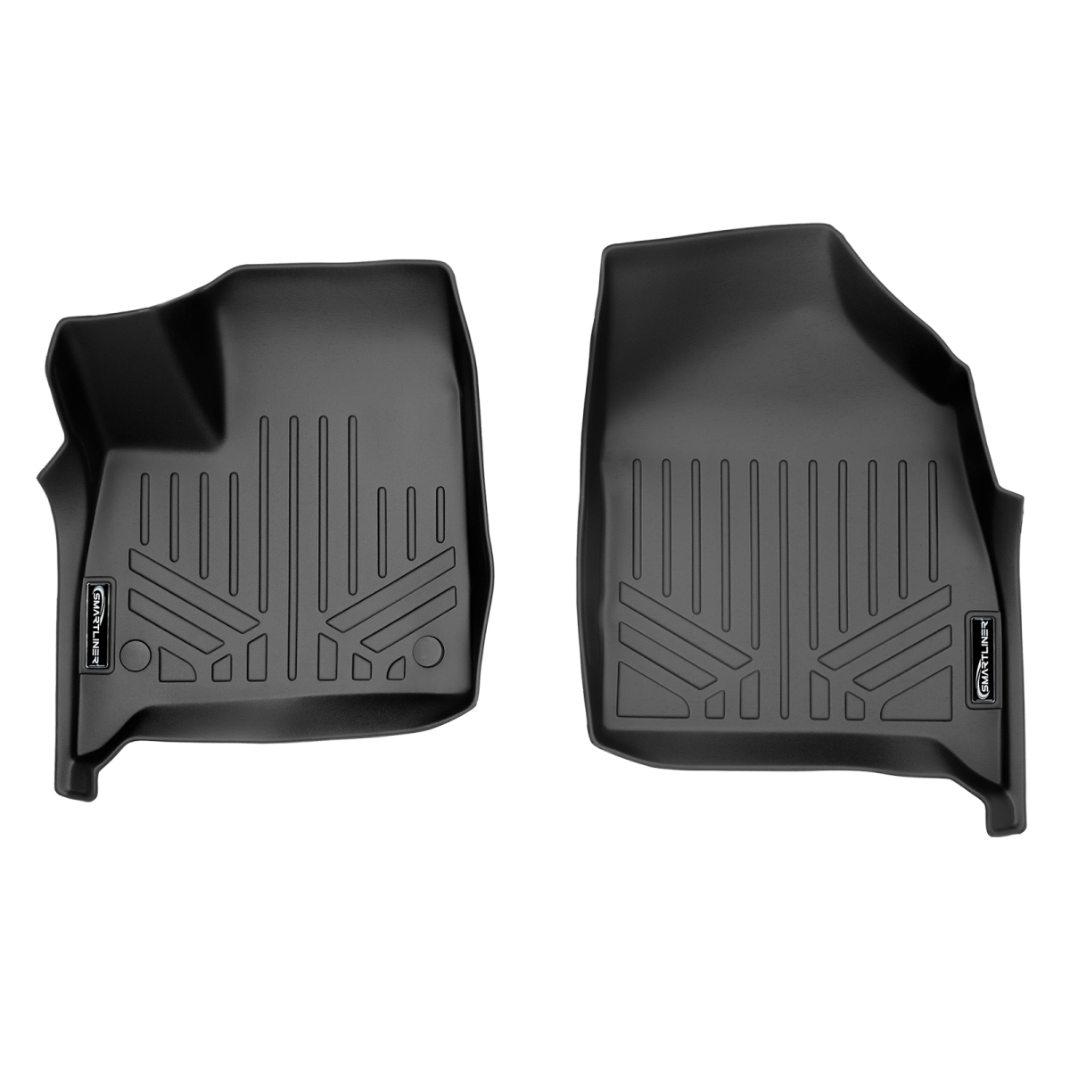 Custom Fit 1st Row Floor Mats Liner Set for 2018-2022 Buick Enclave - All Models, Black