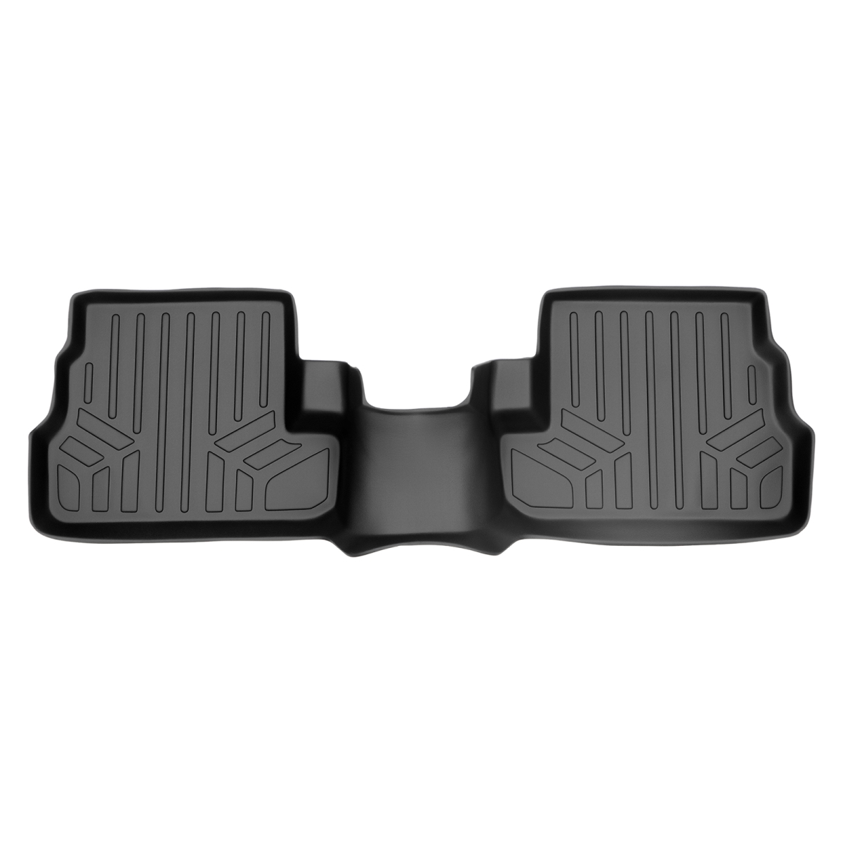 Custom Fit Floor Mats 2nd Row Liner for 2015-2019 Lincoln MKC, Black
