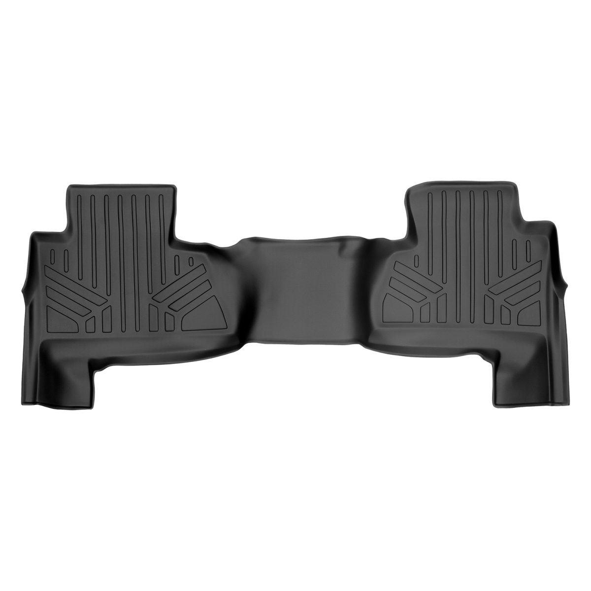 Custom 2nd Row Floor Mats Liner for 2015-2020 Chevrolet Suburban, Black