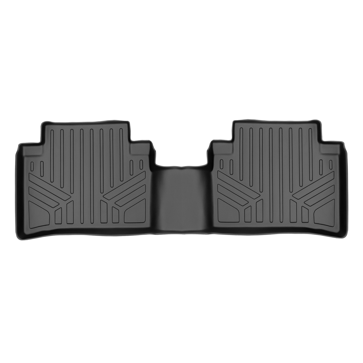 SB0235 2nd Row Floor Mats Liner with 4-Way Front Passenger Seat for 2013-2018 Acura RDX, Black