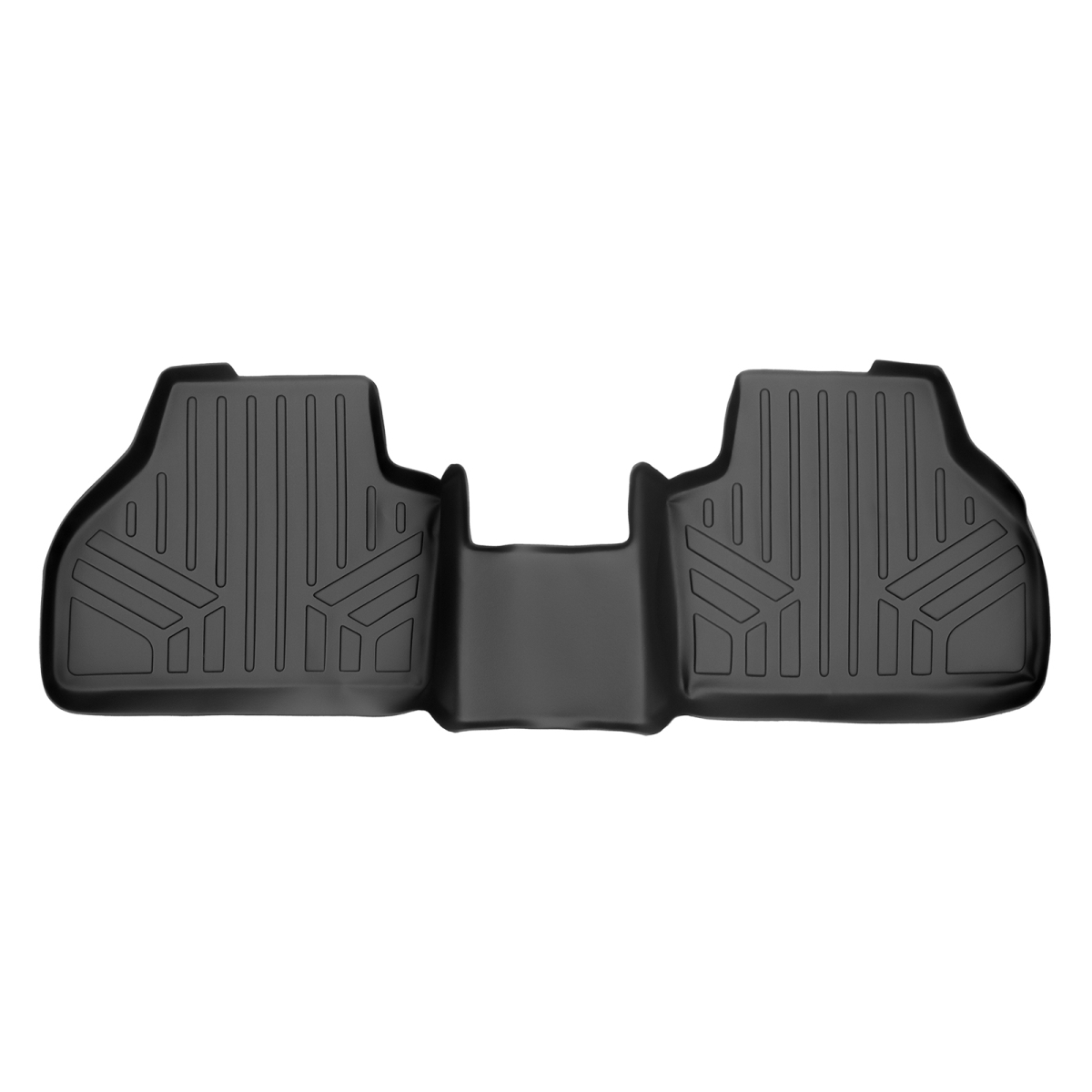 Custom Fit 2nd Row Floor Mats Liner for 2011-2017 BMW X3, Black