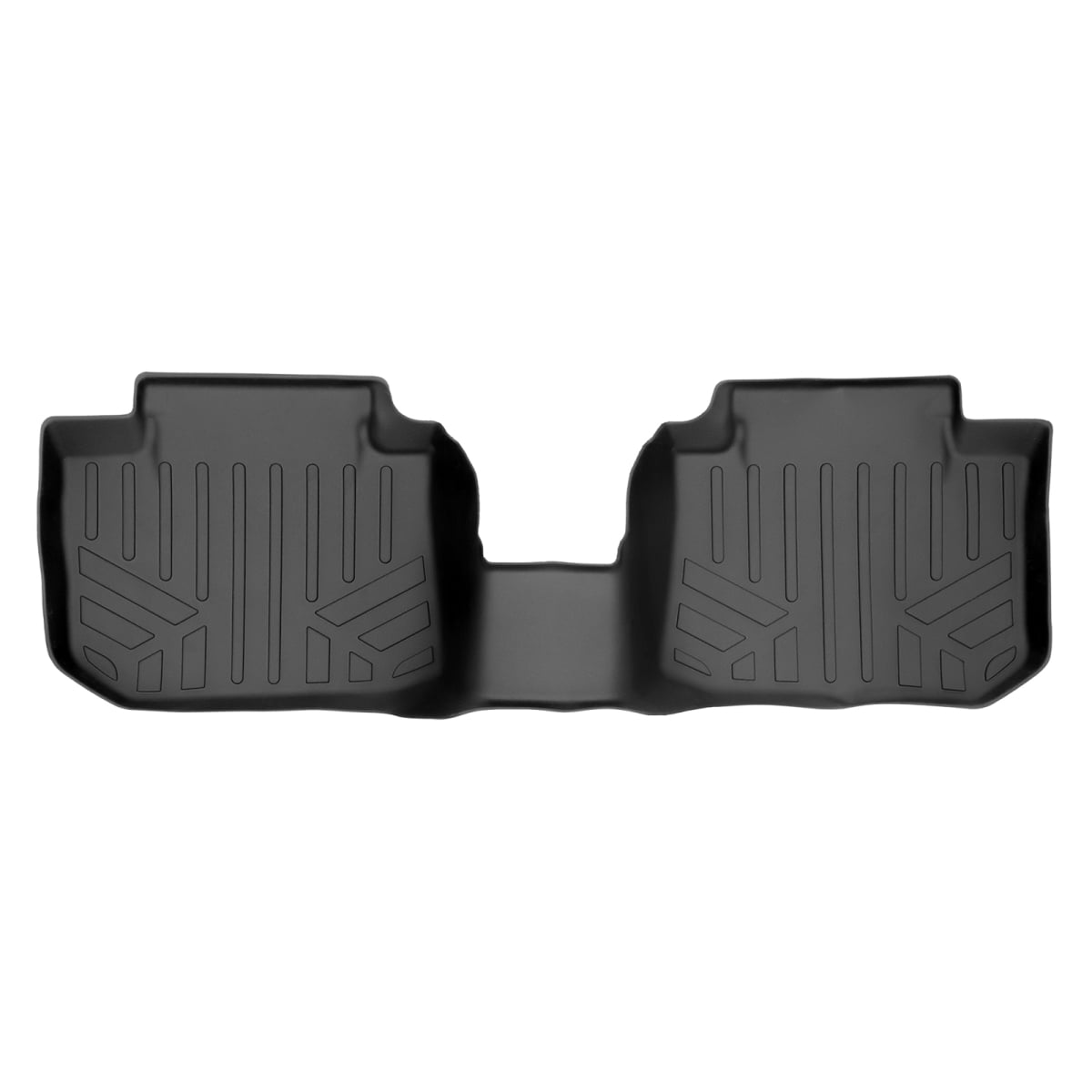 Custom Mats 2nd Row Fit Floor Liner for 2013-2017 Subaru Crosstrek, Black