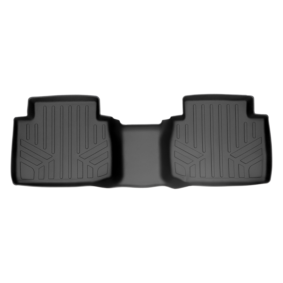 SB0330 Custom Fit 2nd Row Floor Mats Liner for 2018-2022 Toyota Camry, Black