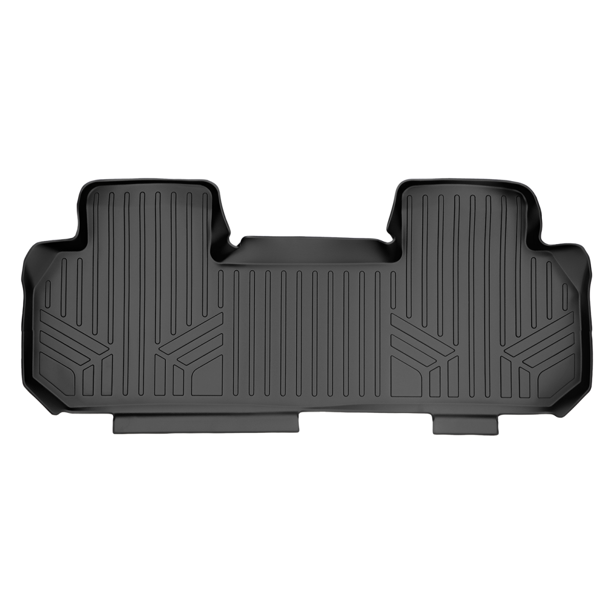 2nd Row Floor Mats Liner with 2nd Row Bench Seat for 2018-2021 Buick Enclave, Black