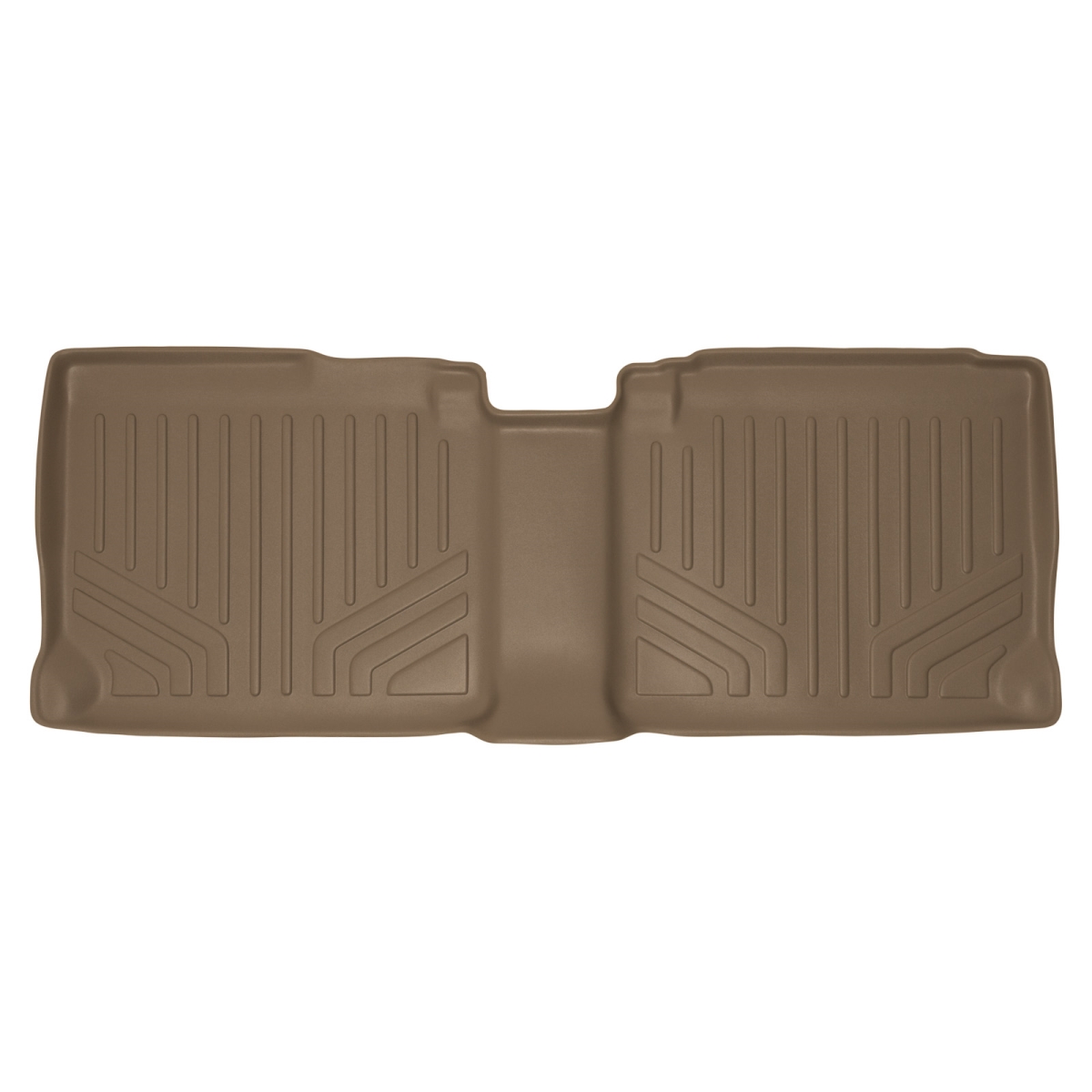 Custom Fit Floor Mats 2nd Row Liner for 2010-2017 Chevrolet Equinox, Tan