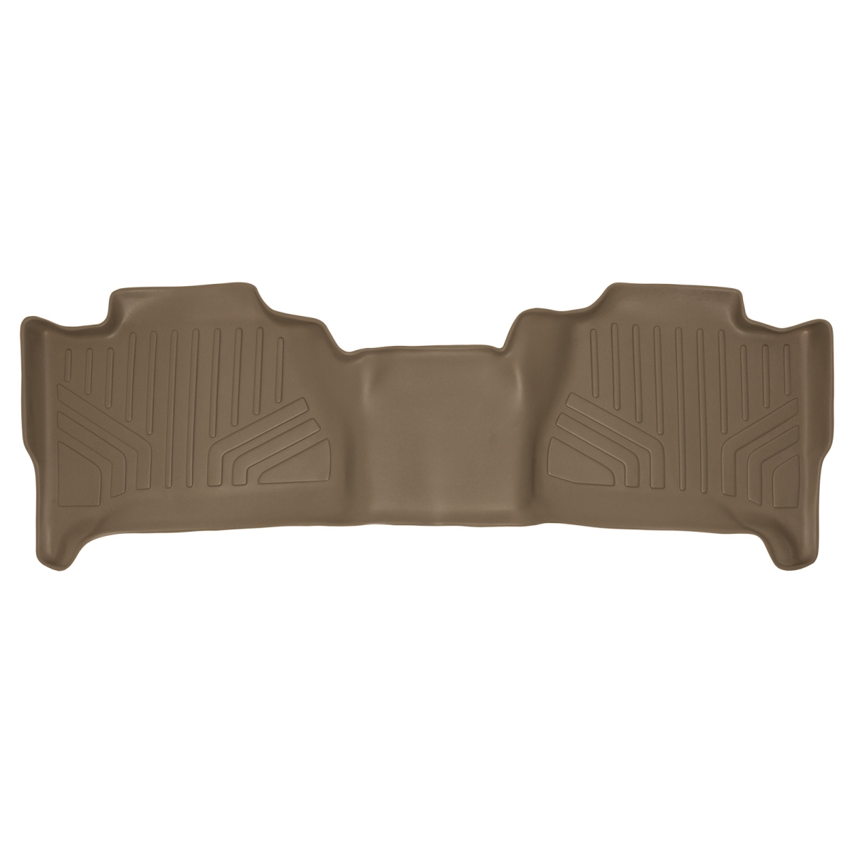 Custom Fit Floor Mats 2 Row Liner for 2007-2014 Cadillac Escalade, Tan