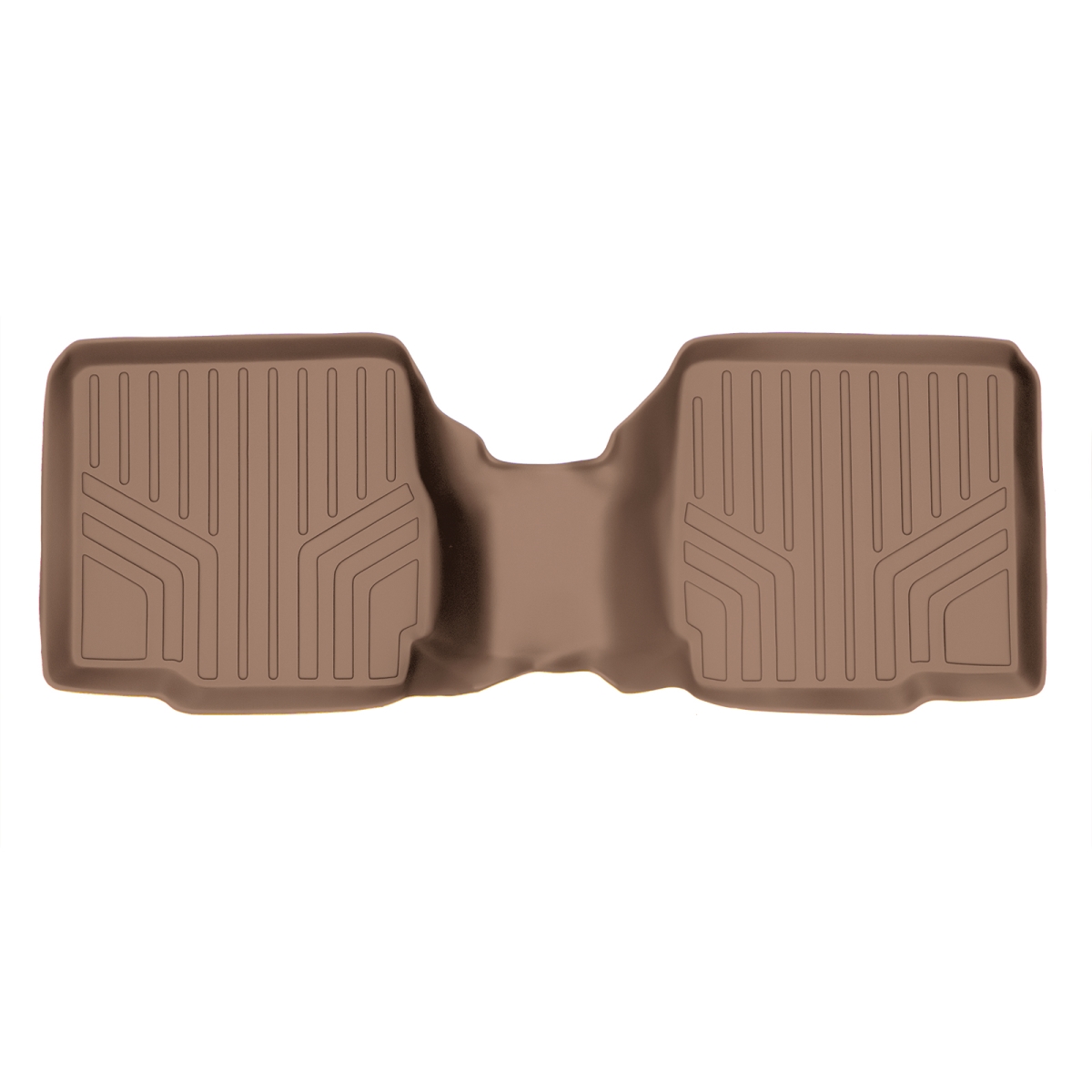 SB1109 Custom Fit Floor Mats 2nd Row Liner for 2011-2019 Ford Explorer, Tan