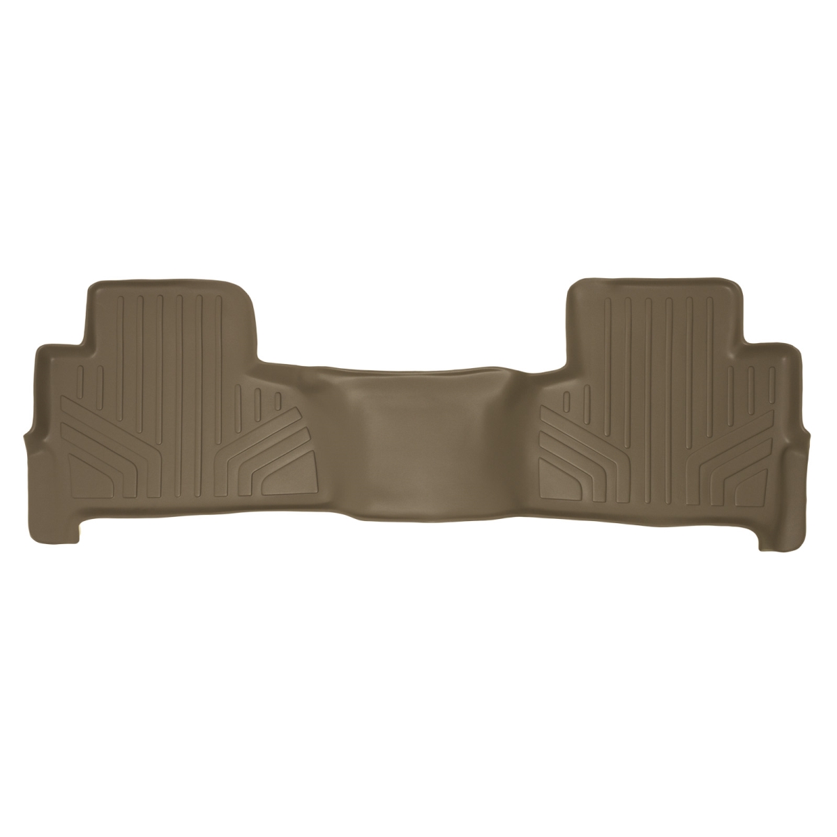 Custom Fit 2nd Row Floor Mats Liner for 2015-2020 Chevrolet Tahoe, Tan