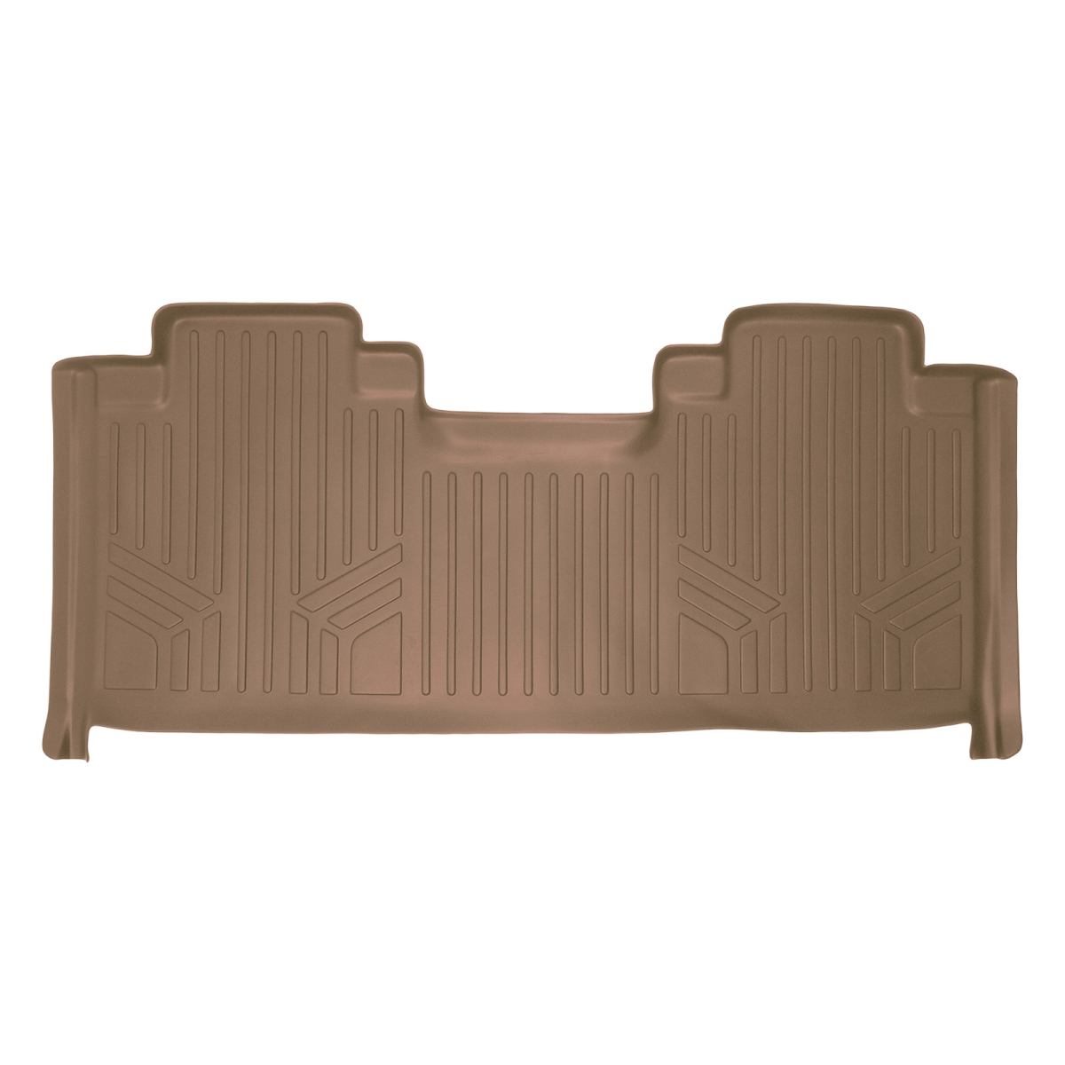 Custom 2nd Row Floor Mats Liner - Super Duty SuperCab with 1st Row Bucket Seats for 2017-2022 Ford F-250, Tan
