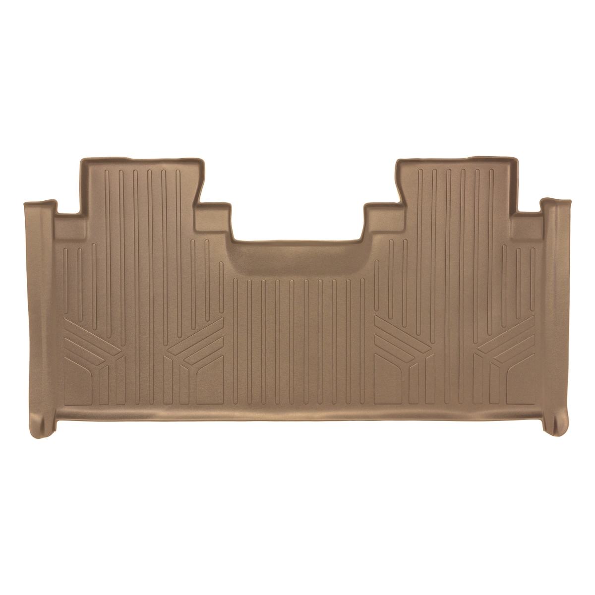 Custom 2nd Row Floor Mats Liner - Super Duty SuperCab with 1st Row Bench Seat for 2017-2022 Ford F-250, Tan