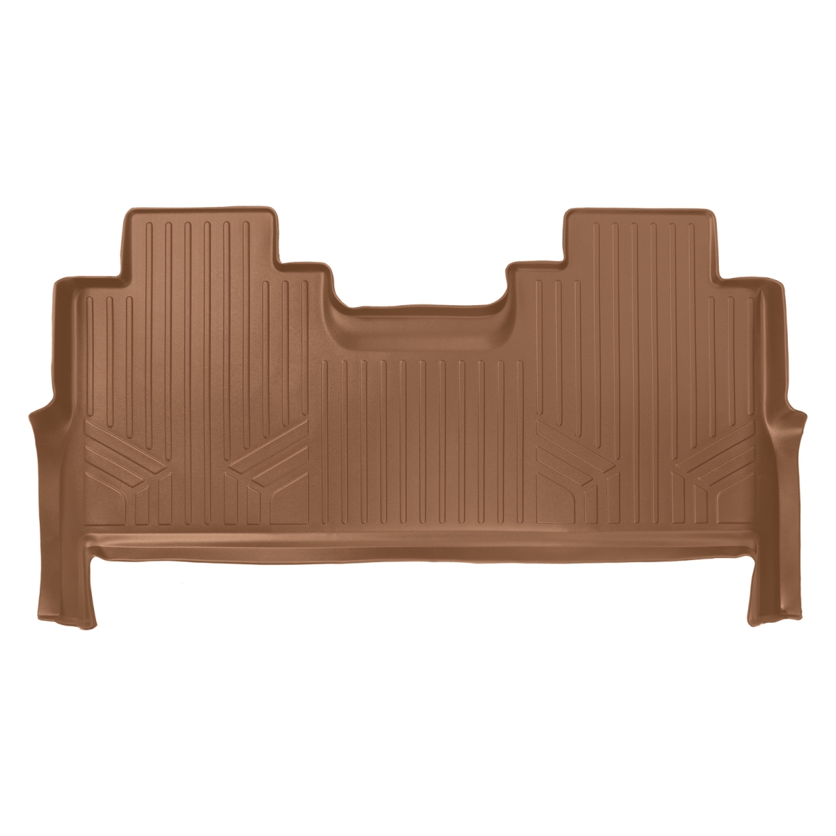 Custom 2nd Row Floor Mats - Tan - Fits 2017-2022 Ford F-250/F-350 - Full Coverage