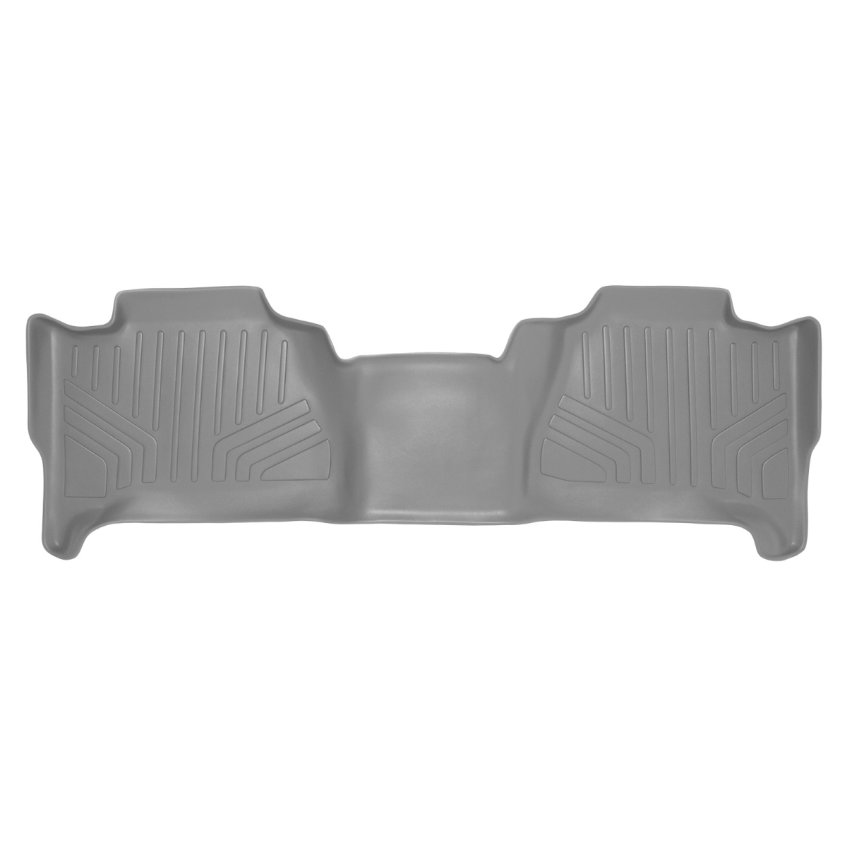 Custom Fit 2nd Row Floor Mats Liner for 2007-2014 Cadillac Escalade, Gray