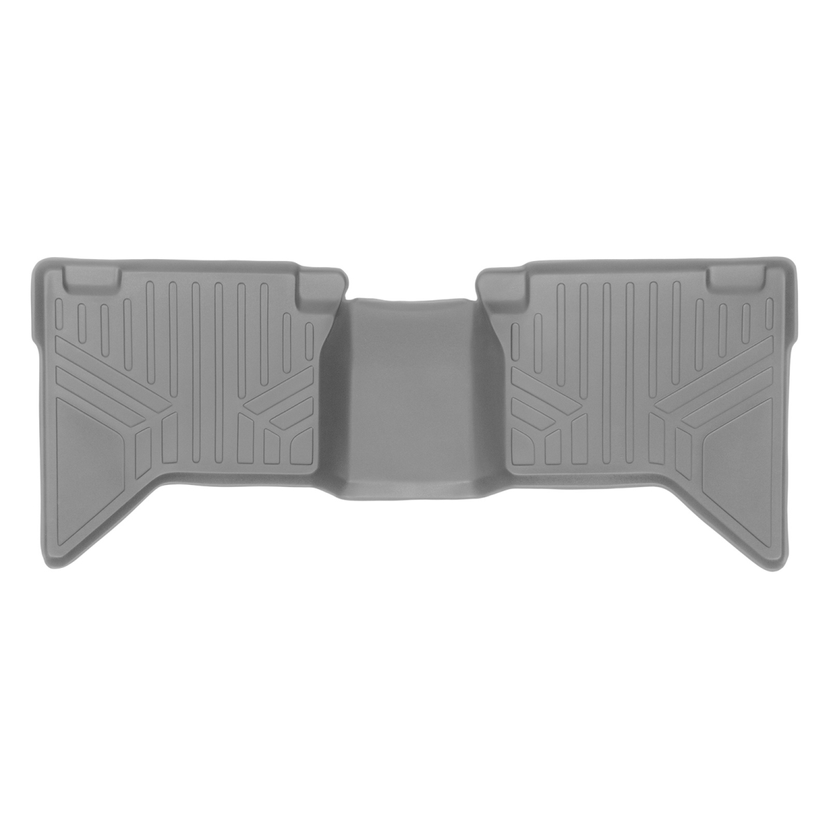 Custom Fit 2nd Row Floor Mats Liner for 2015-2018 Hilux REVO, Gray