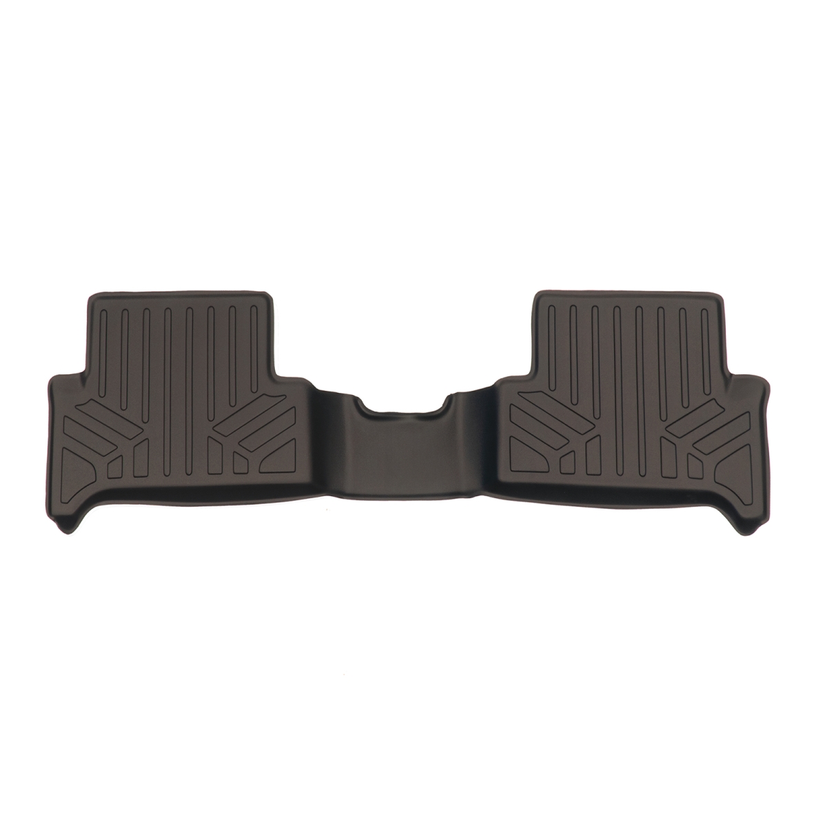 Custom Fit 2nd Row Floor Mats Liner for 2015-2021 Chevy Colorado, Cocoa