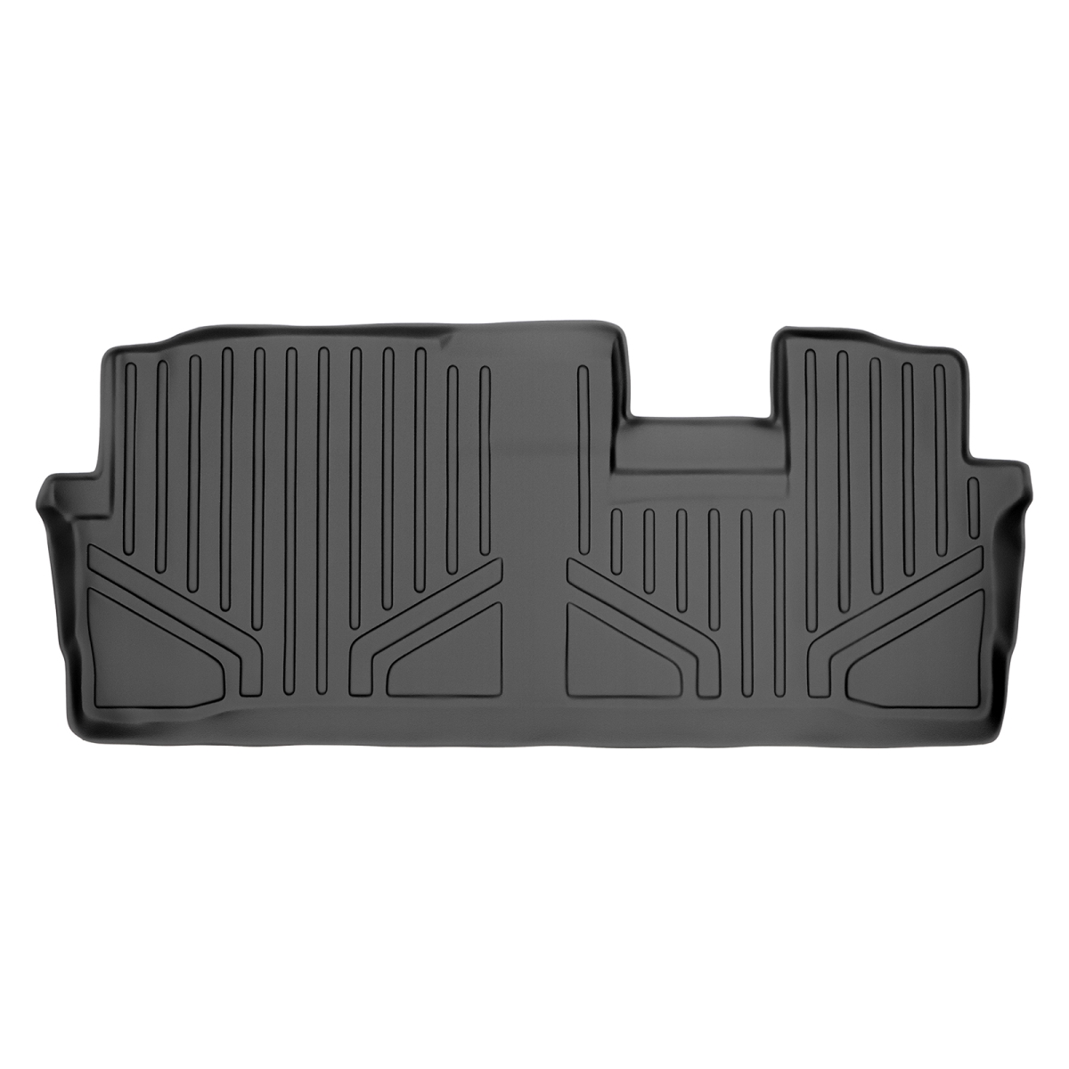 Custom Fit 3rd Row Floor Mats Liner for 2009-2015 Honda Pilot, Black