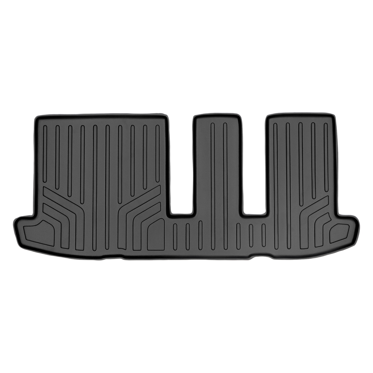 SC0131 Custom Fit 3rd Row Floor Mats Liner for 2013 Infiniti JX, Black