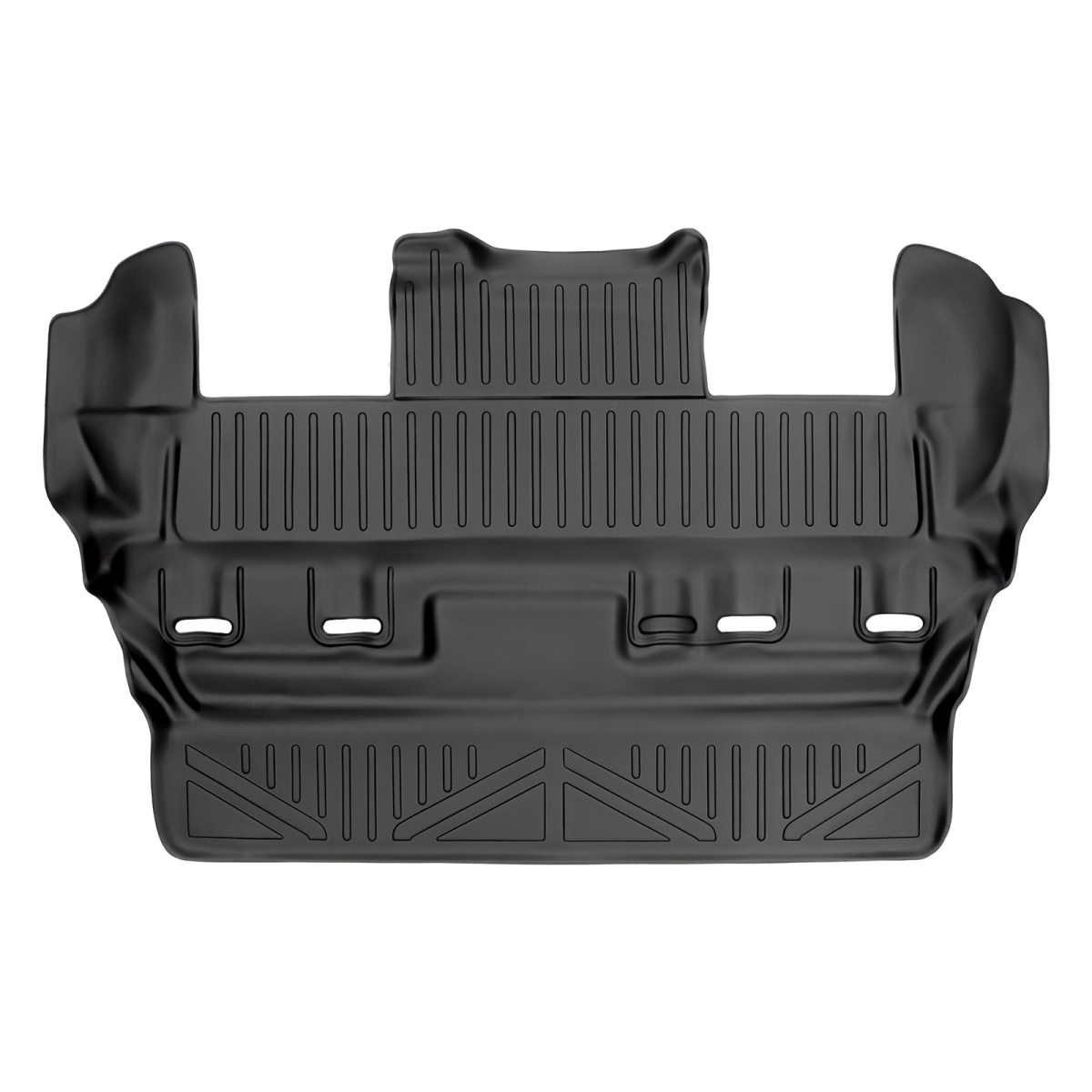Custom Fit 3rd Row Floor Mats Liner for 2015-2020 Chevrolet Tahoe, Black