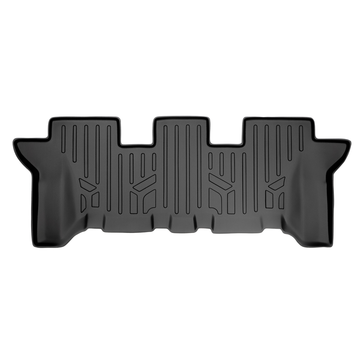 SC0191 Custom Fit 3rd Row Floor Mats Liner - 7 Passenger Model Only for 2016-2020 Kia Sorento, Black