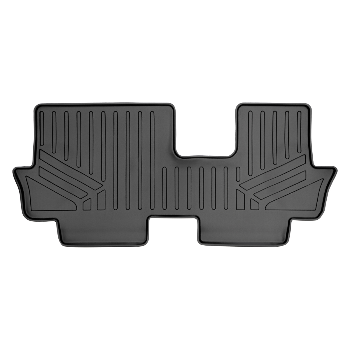 SC0355 3rd Row Floor Mats Liner for 2011-2021 Mitsubishi Outlander, Black
