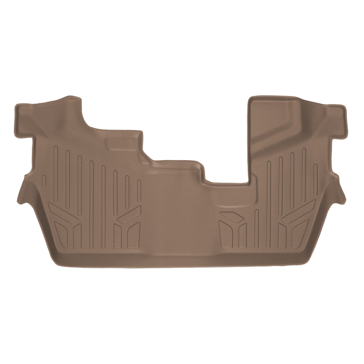 Custom Fit 3rd Row Floor Mats Liner - 8 Passenger Model for 2016-2021 Honda Pilot, Tan