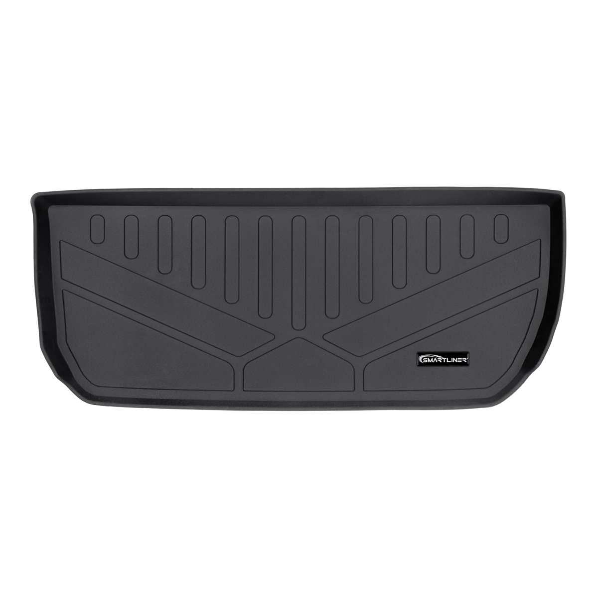 All Weather Custom Fit Trunk Floor Mat Behind 3rd Row Cargo Liner for 2008-2017 Buick Enclave, Black