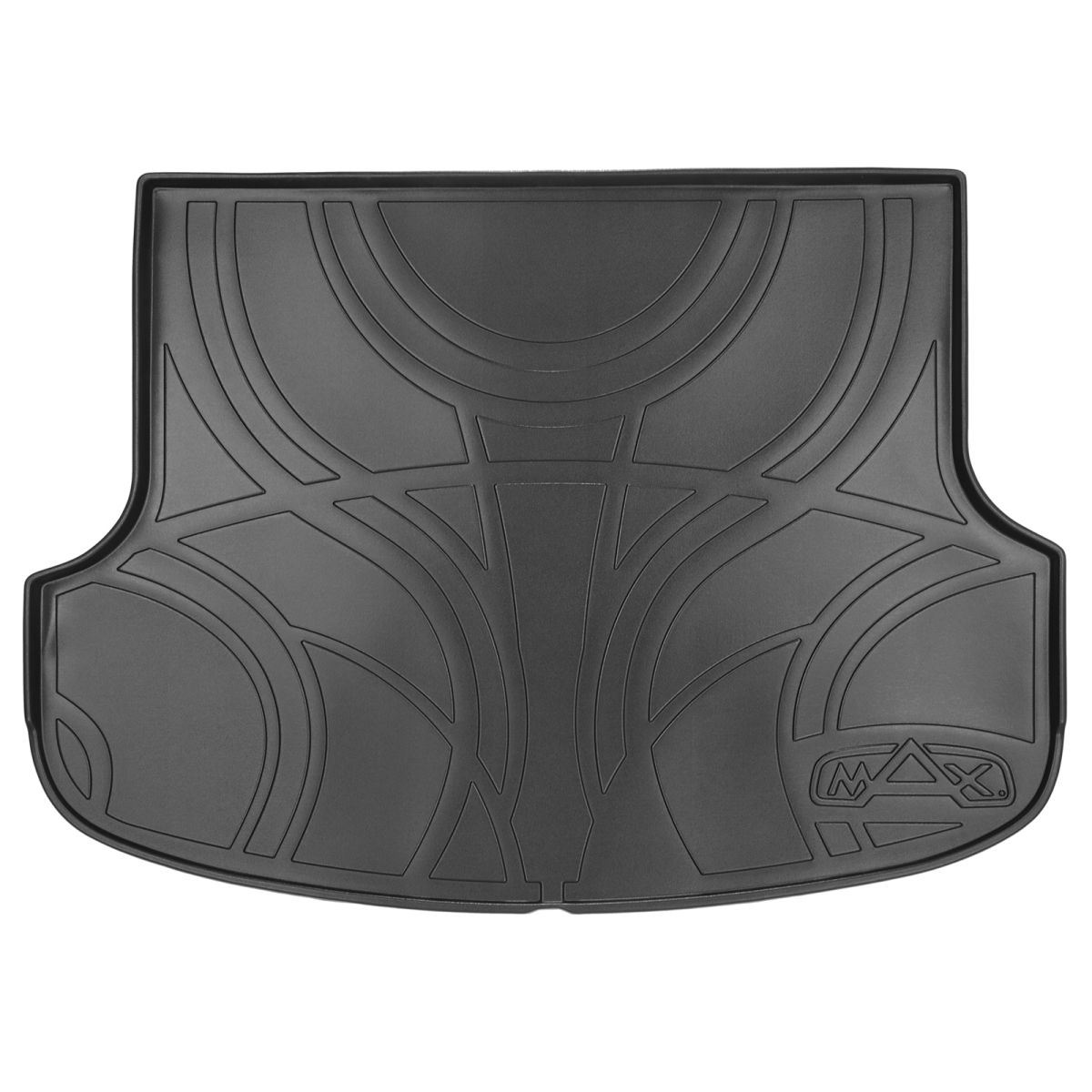 All Weather Custom Fit Trunk Floor Mat Cargo Liner without 3rd Row Seat for 2011-2013 Kia Sorento, Black