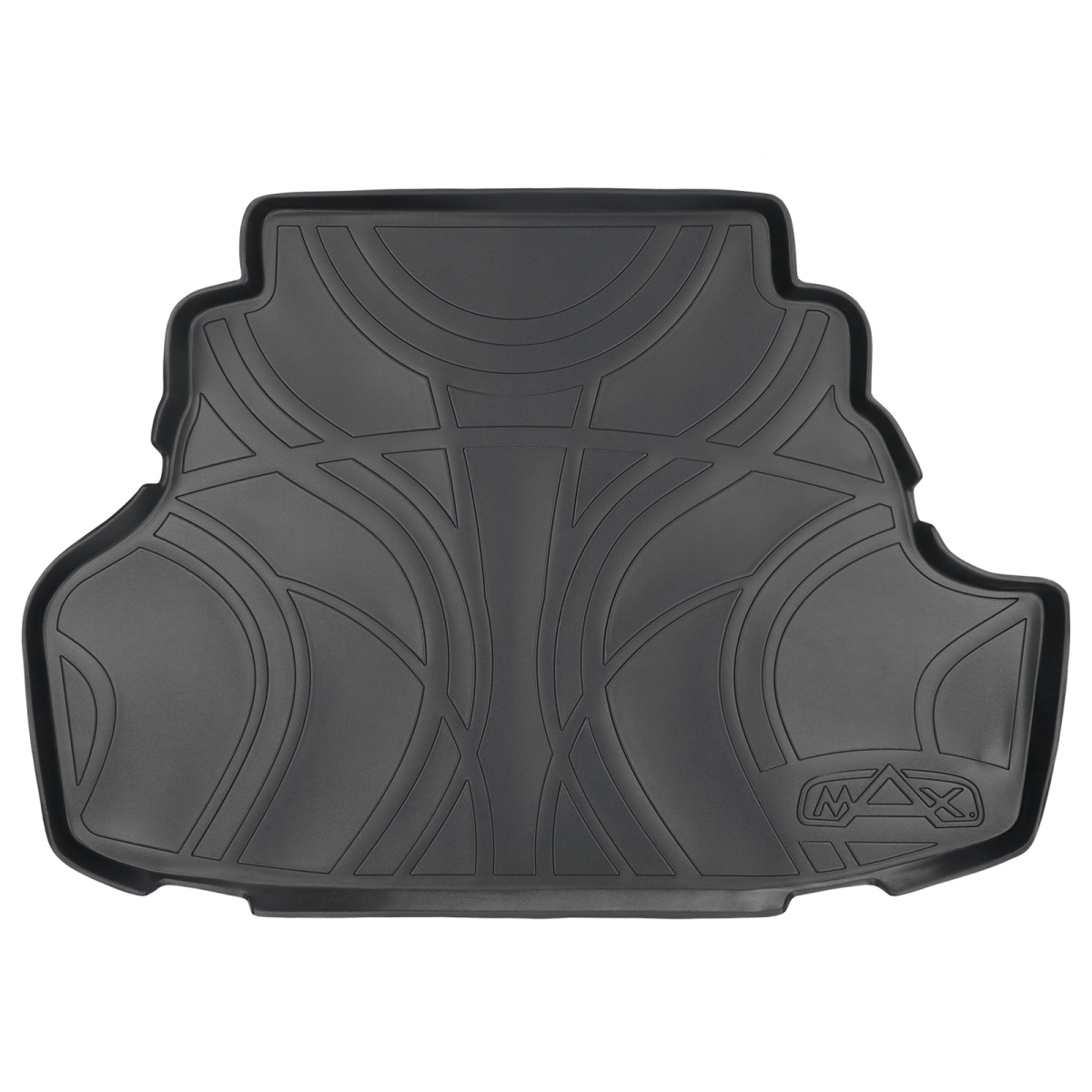 SD0074 All Weather Custom Fit Trunk Floor Mat Cargo Liner for 2007-2012 Lexus ES350, Black