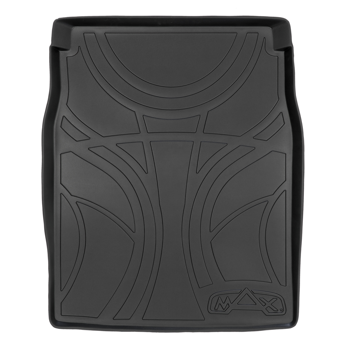 SD0077 All Weather Custom Fit Cargo Trunk Liner Floor Mat for 2004-2010 BMW 5 Series Sedan Only, Black