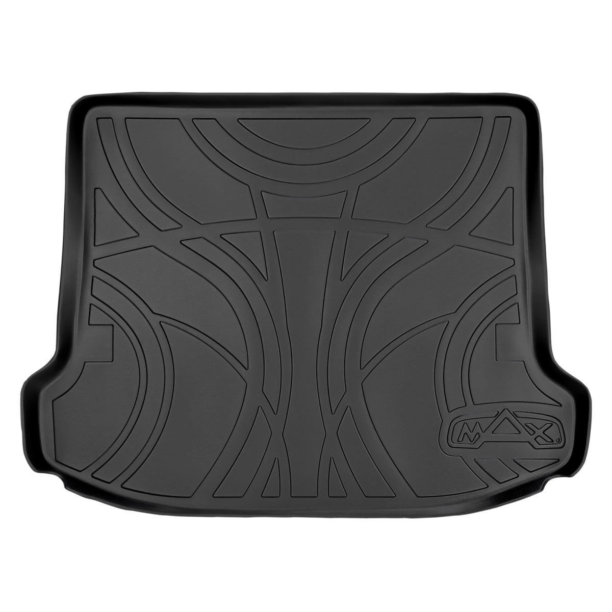 All Weather Custom Fit Trunk Floor Mat Cargo Liner for 2010-2016 Cadillac SRX, Black