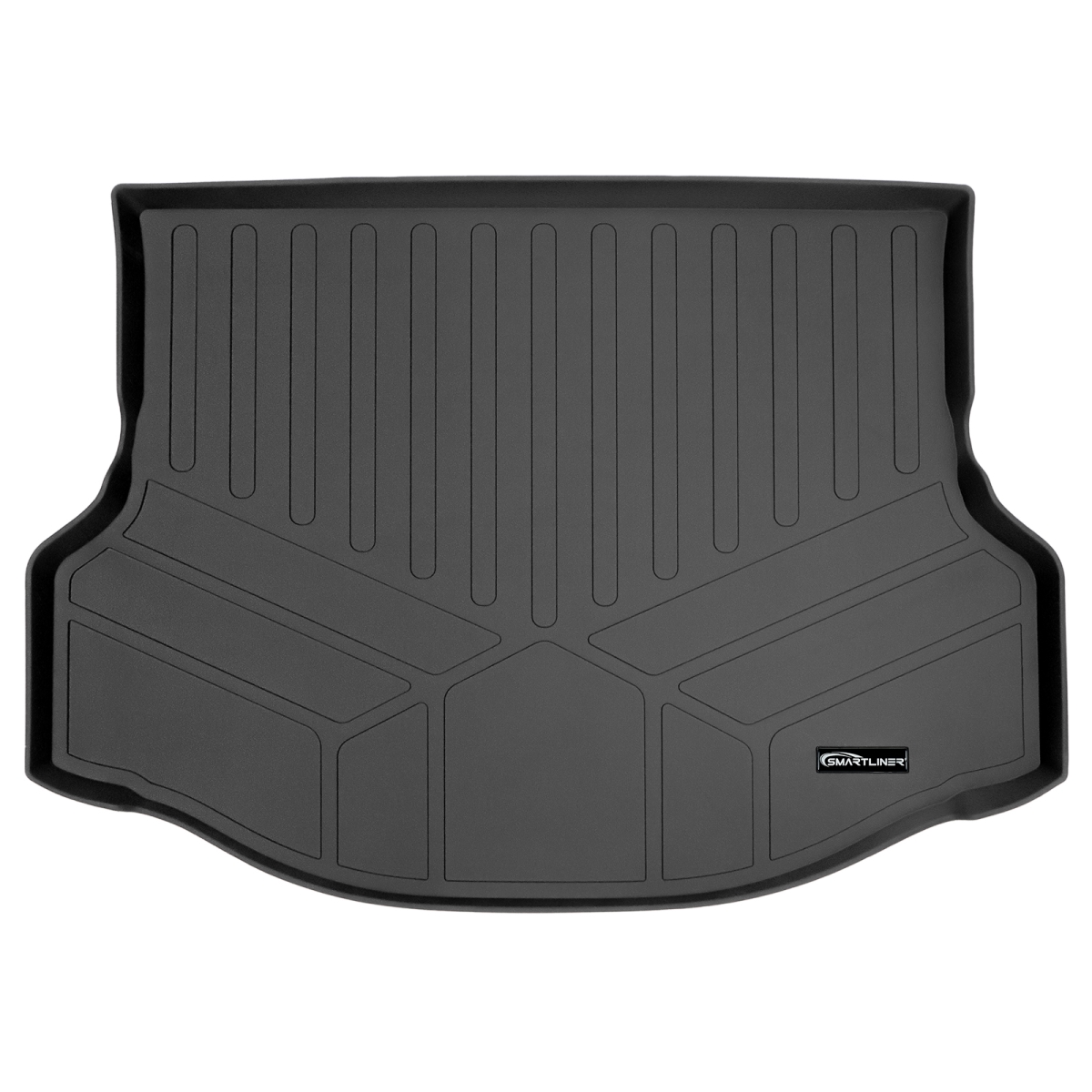 SD0134 All Weather Custom Fit Trunk Floor Mat Cargo Liner for 2013-2018 Toyota RAV4, Black