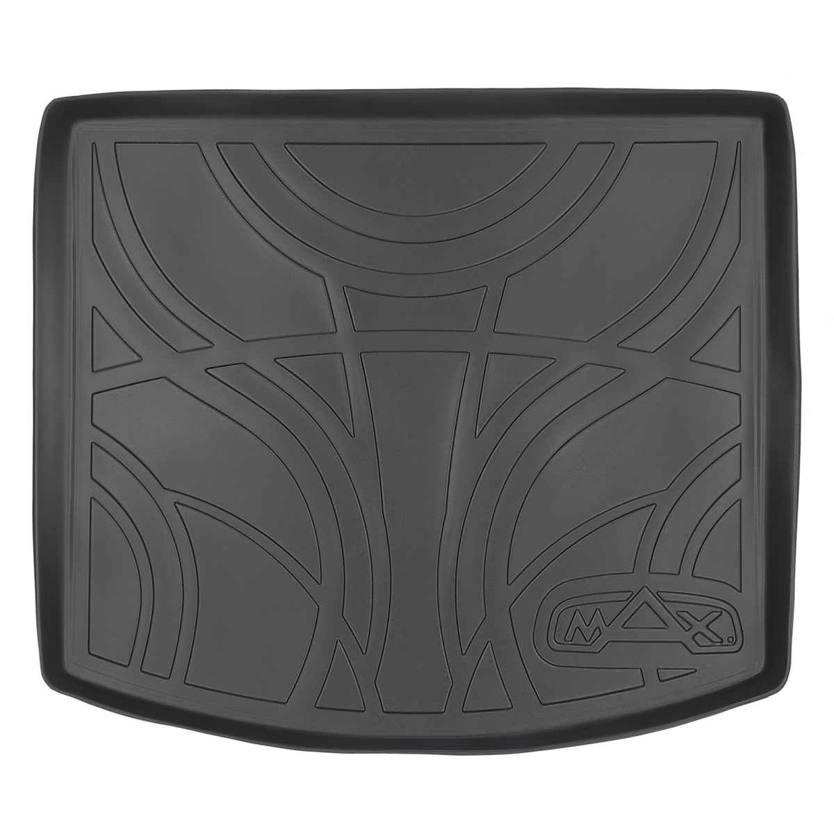 All Weather Custom Fit Trunk Floor Mat Cargo Liner for 2013-2016 Mazda CX-5, Black