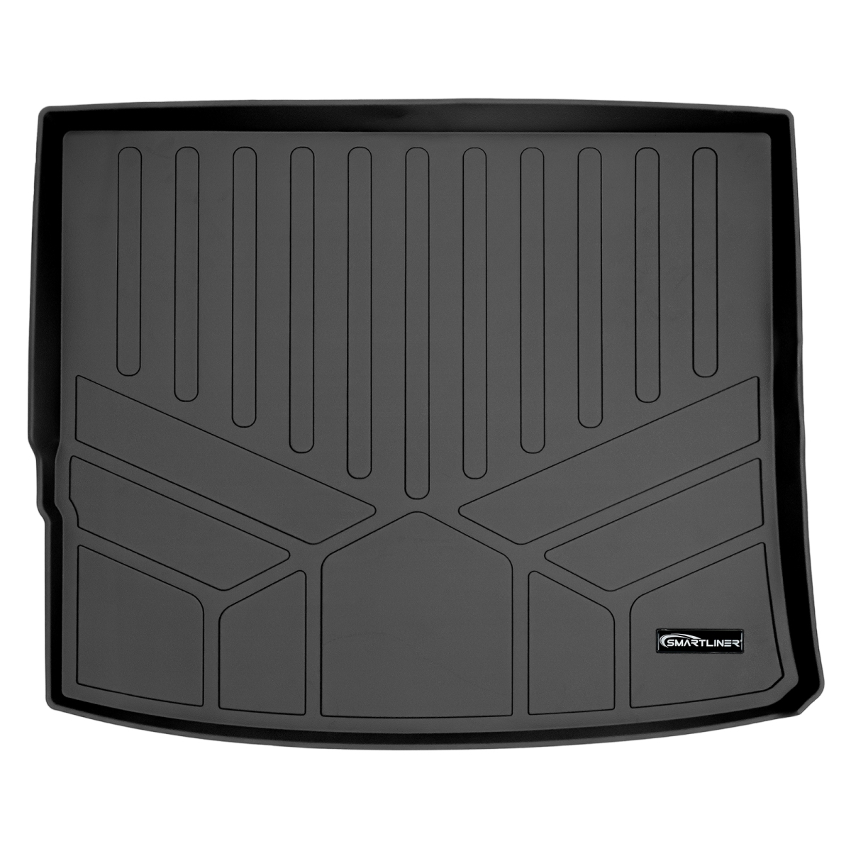 All Weather Custom Fit Trunk Floor Mat Cargo Liner for 2014-2021 Jeep Cherokee, Black