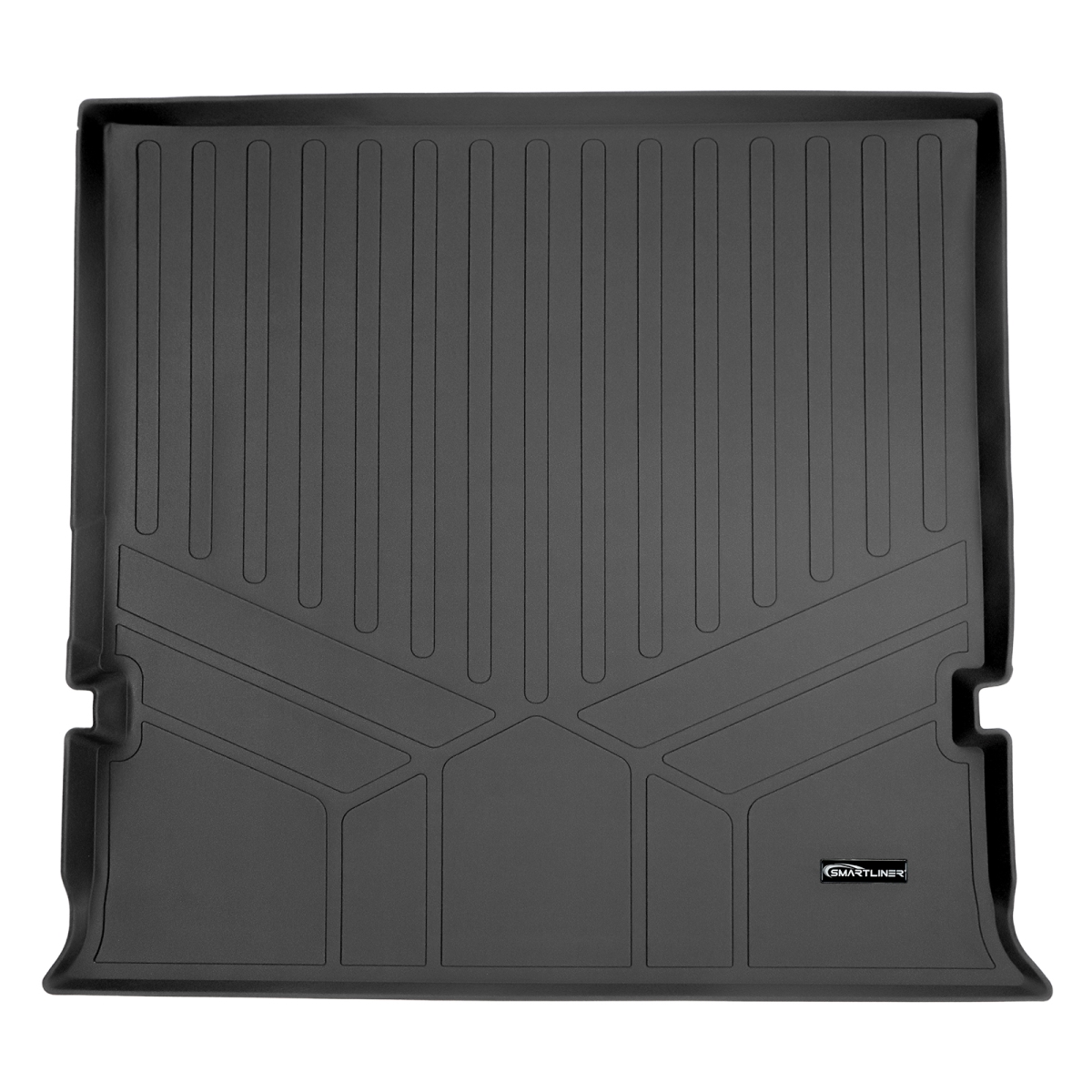 Trunk Floor Mat Behind 2nd Row Cargo Liner for 2003-2017 Ford Expedition, Black