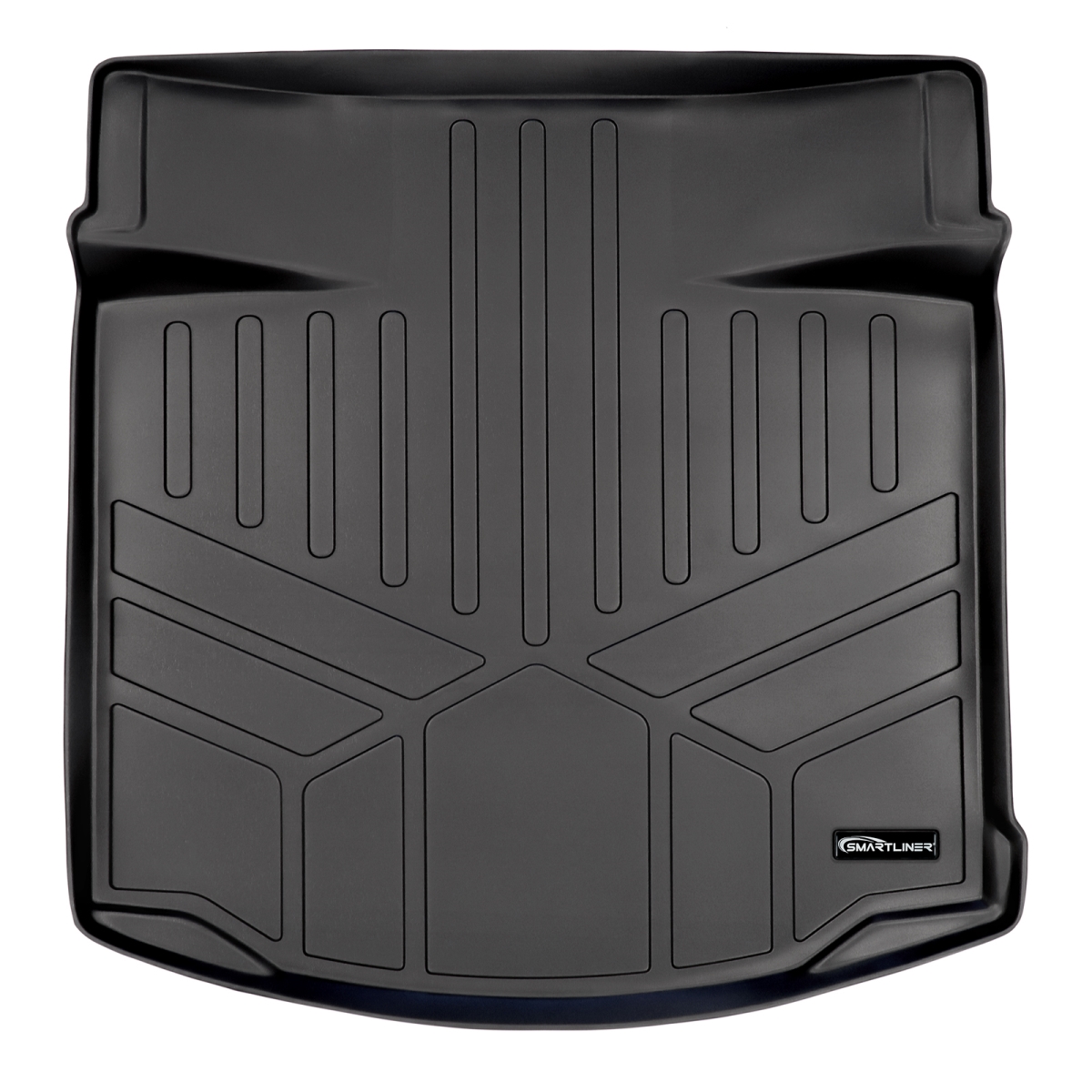All Weather Custom Fit Trunk Floor Mat Cargo Liner for 2013-2015 Chevrolet Malibu, Black