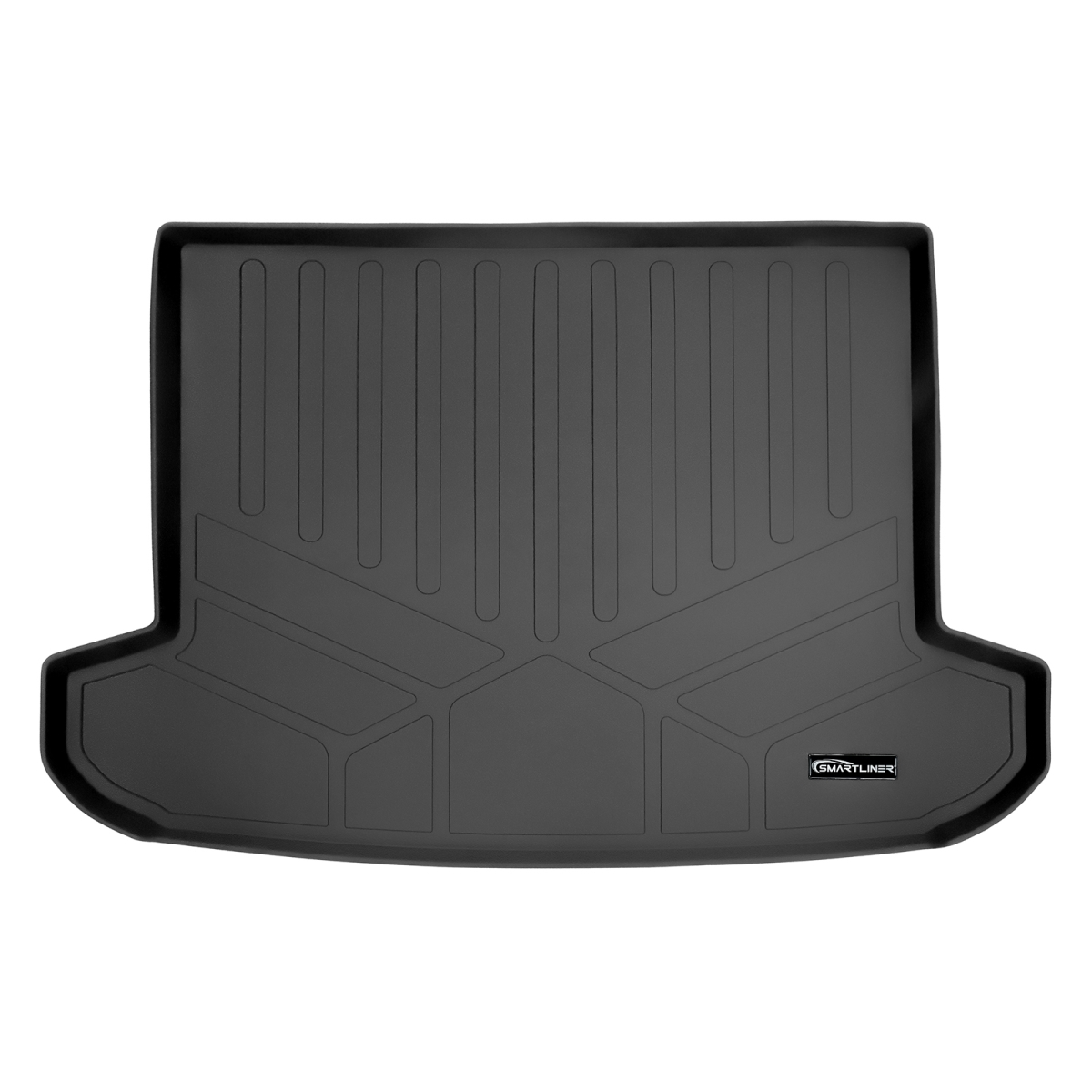 SD0206 Trunk Floor Mat Behind 2nd Row Cargo Liner for 2016-2018 Hyundai Tucson, Black
