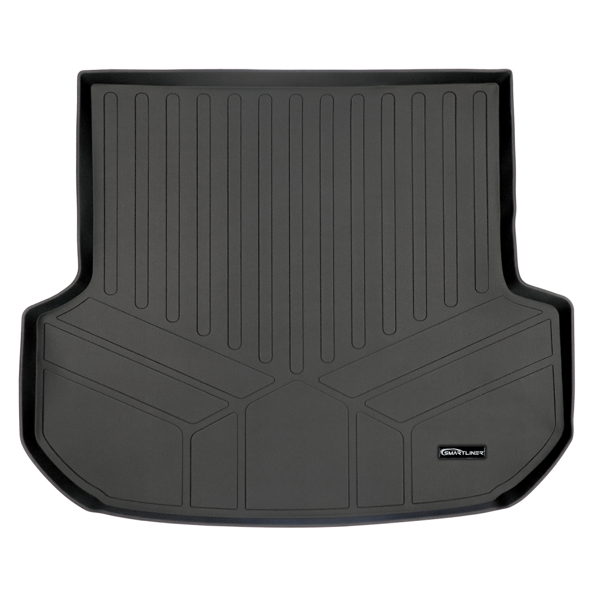 All Weather Custom Fit Trunk Floor Mat Cargo Liner - 5 Passenger Model Only for 2016-2019 Kia Sorento, Black