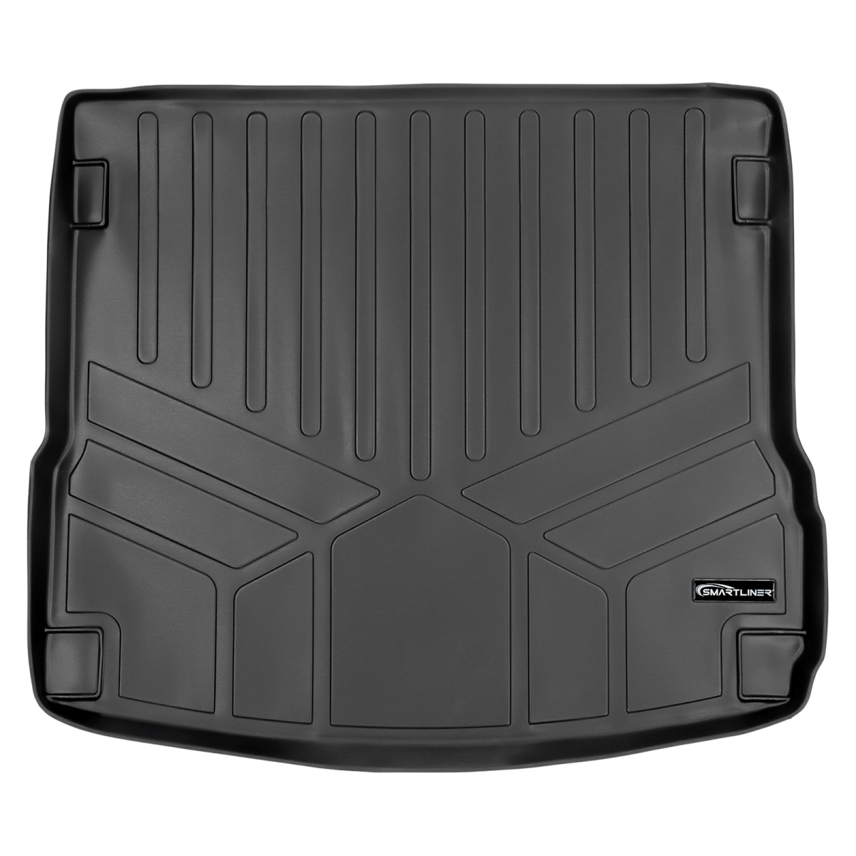 SD0215 All Weather Custom Fit Trunk Floor Mat Cargo Liner for 2014-2021 Porsche Macan, Black