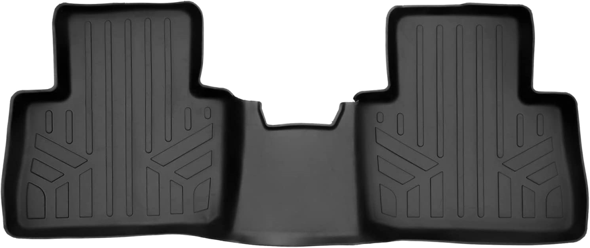 Custom Fit All Floor Mats 2nd Row Liner for 2022-2023 Lexus NX, Black