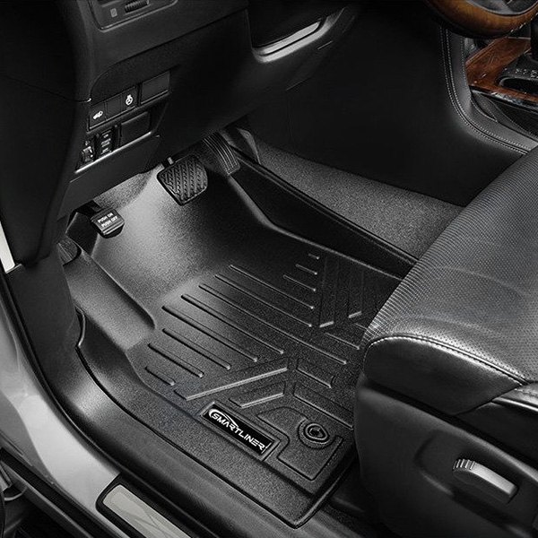 SA0556-B0556-C0556-D0556 Custom Fit 3 Row Cargo Liner Behind The 2nd Row Floor Mat Liner Set for 2022-2023 Kia Carnival MPV, Black