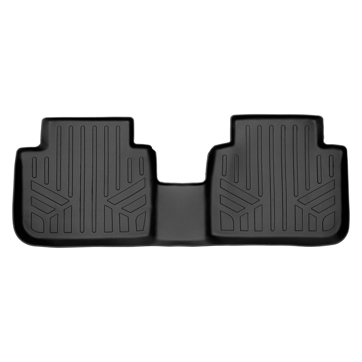 Custom Fit Floor Mats 2nd Row Liner for 2023 Honda HR-V, Black
