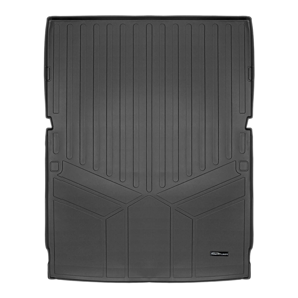 SD0708 All Weather Cargo Liner Behind the 2nd Row for 2023-2024 Jeep Grand Wagoneer L, Black