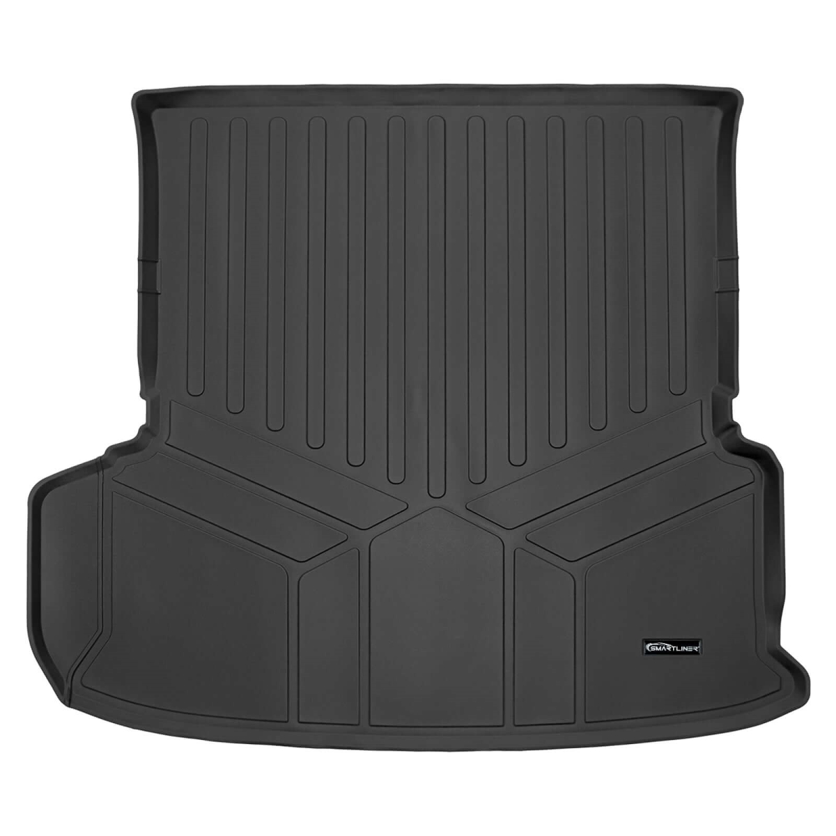 SD0719 All Weather Protection Cargo Liner Mat Behind 2nd Row for 2024 Toyota Grand Highlander, Black