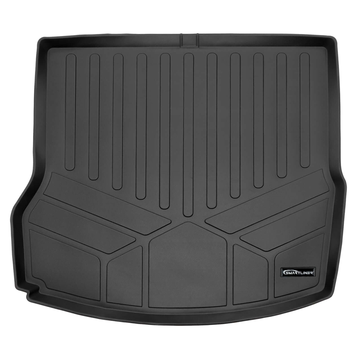 SD0712 All Weather Protection Cargo Liner Behind the 2nd Row Seats for 2020-2025 Polestar 2, Black