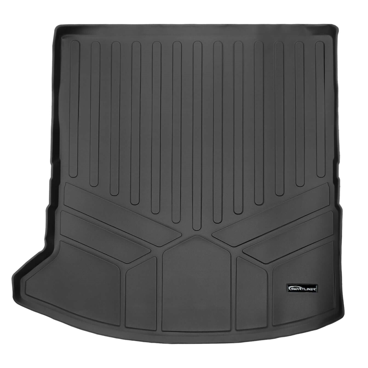 SD0716 All Weather Protection Cargo Liner Mat Behind 2nd Row for 2024 Mazda CX-90 Hybrid, Black