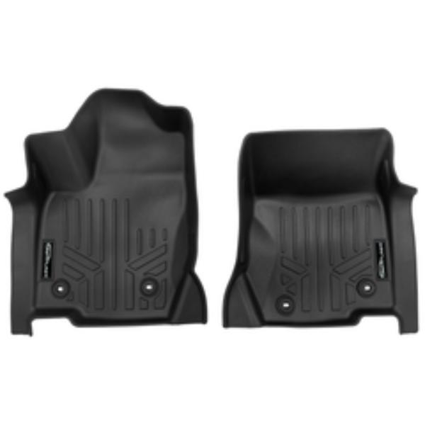 SA0750-B0750-C0750-D0750 All Weather Protection 3 Row Floor Liners & Cargo Liner Behind the 2nd Row Seats for 2024-2025 Lexus GX, Black