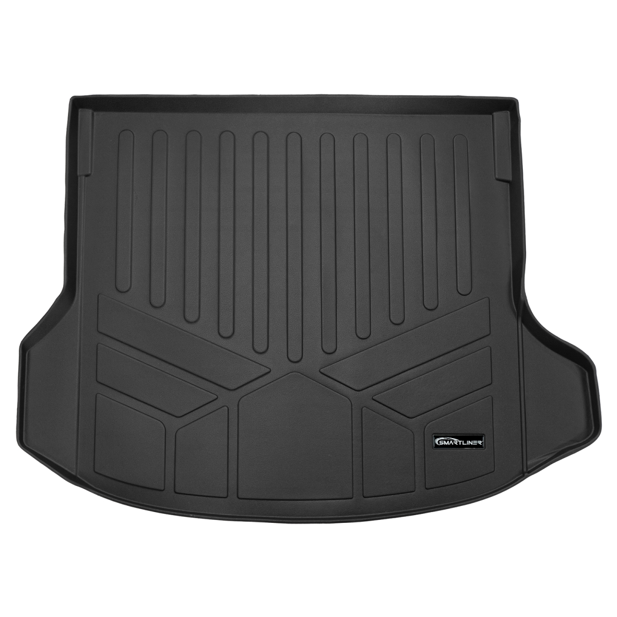 SD0754 All Weather Protection Cargo Liner Behind the 2nd Row Seats for 2024-2025 Chevrolet Equinox EV, Black