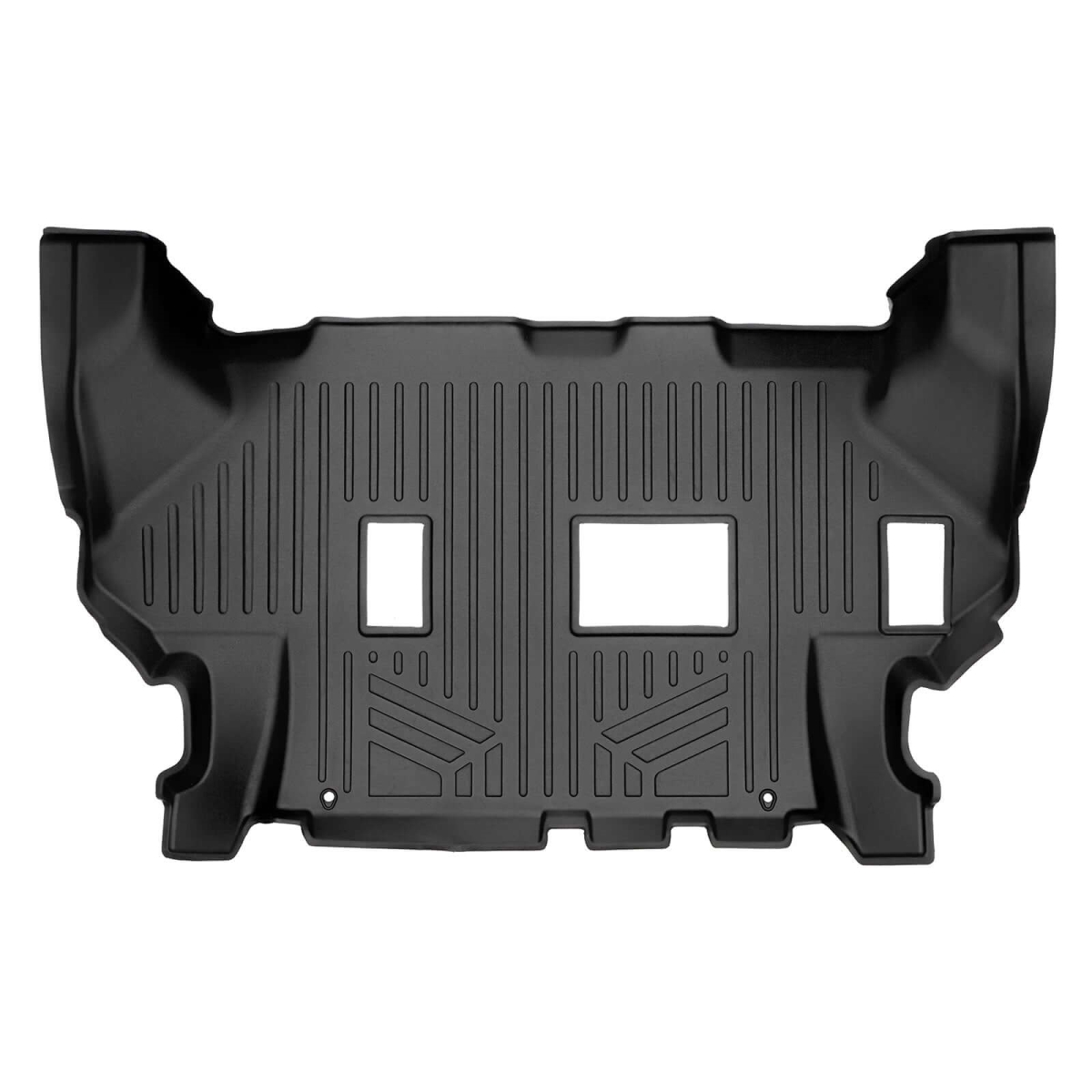 SC0504 All Weather Protection 3rd Row Full Coverage Liner for 2019-2024 Infiniti QX80, Black