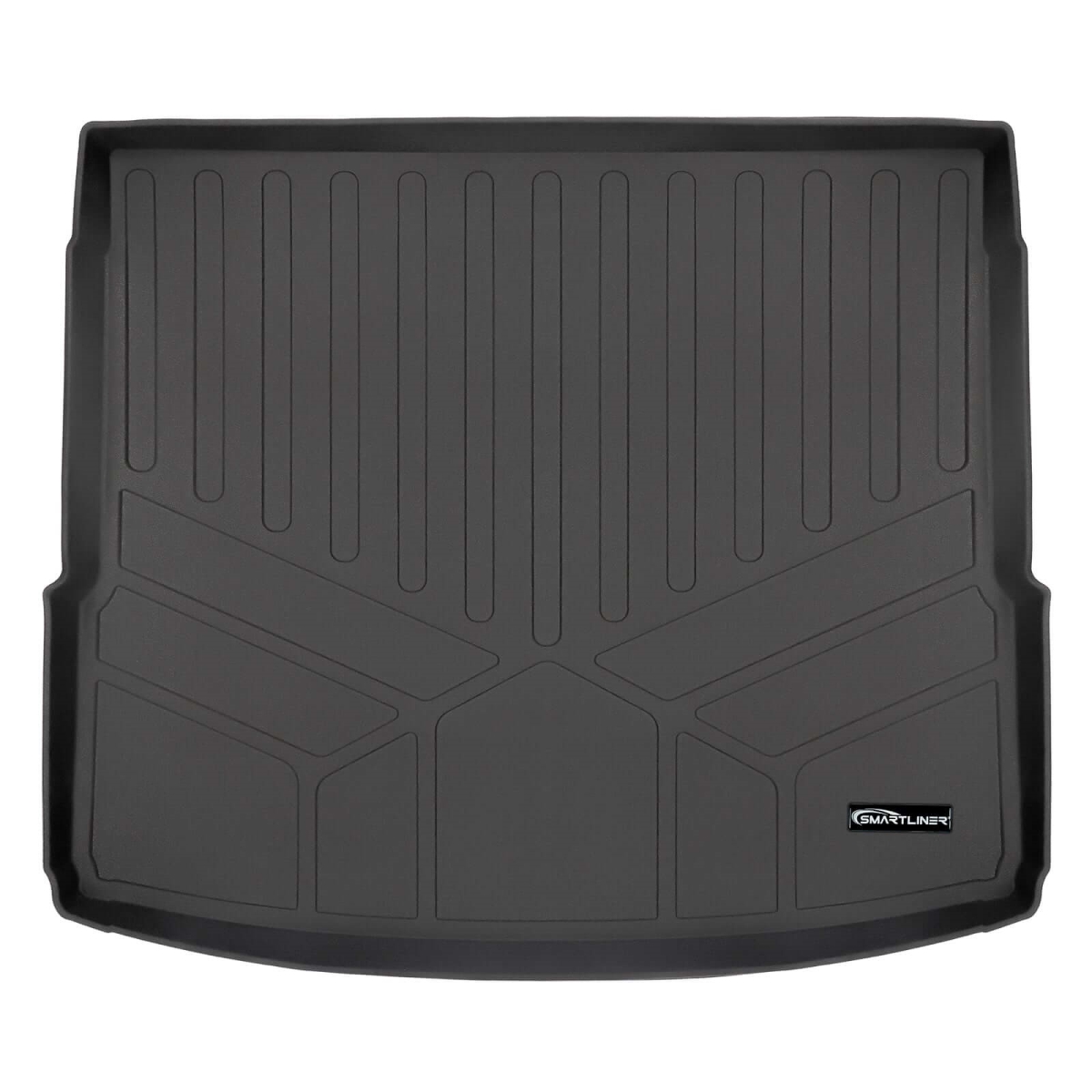 SD0312-N1 All Weather Protection Cargo Liner Behind the 2nd Row Seats for 2018-2025 Audi SQ5, Black